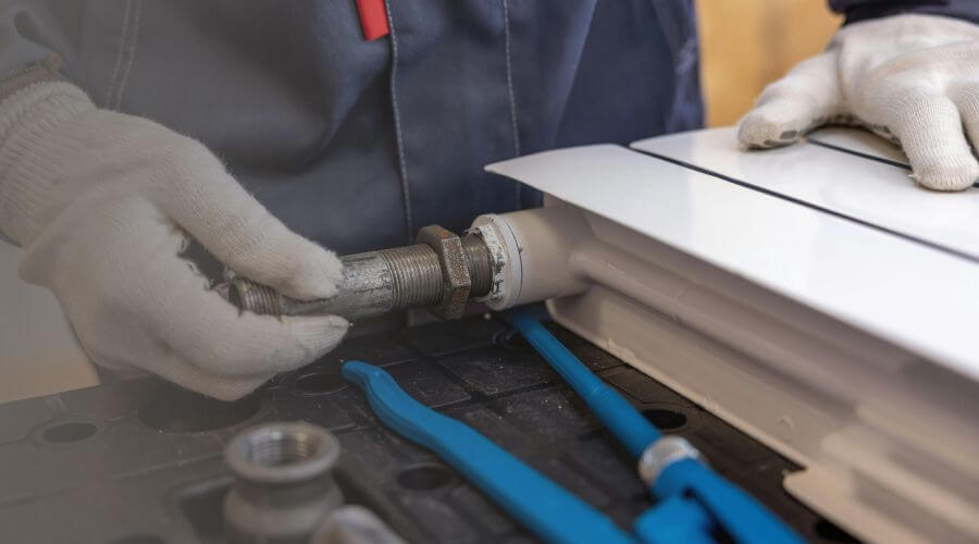 Gas Line Leak Repair in Dime Box, TX